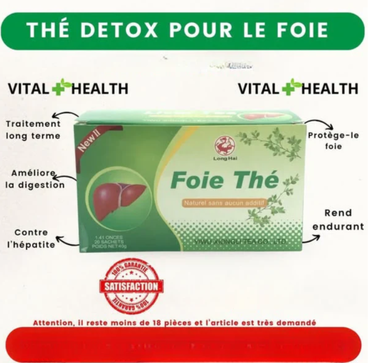 Thé detox pour le foie