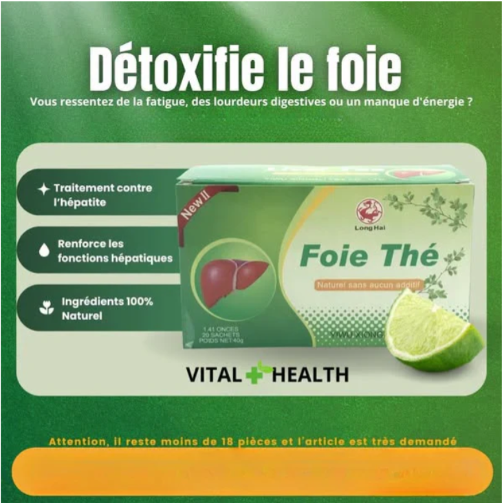 Thé detox pour le foie