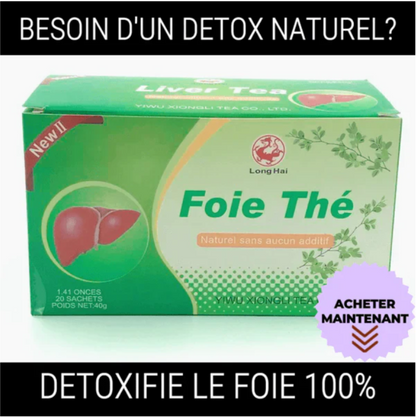 Thé detox pour le foie